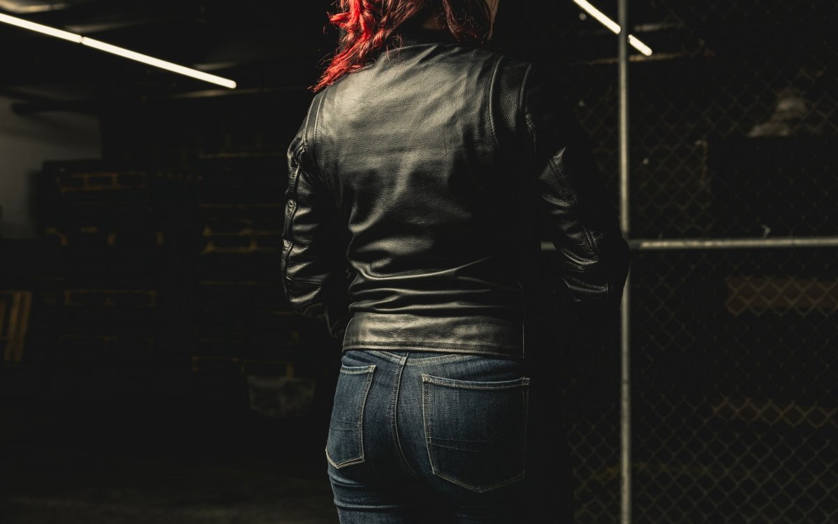 Ladies Leather Motorbike Jacket – Women’s Leather Motorcycle Riding Jacket - Lux Ryder