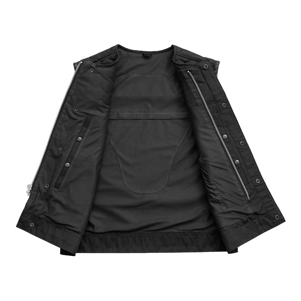 Hornet Moto Mesh Men's Club Style Vest - Lux Ryder
