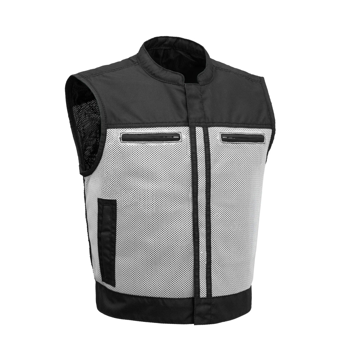 Lowrider Moto Mesh Men's Motorcycle Vest - Lux Ryder