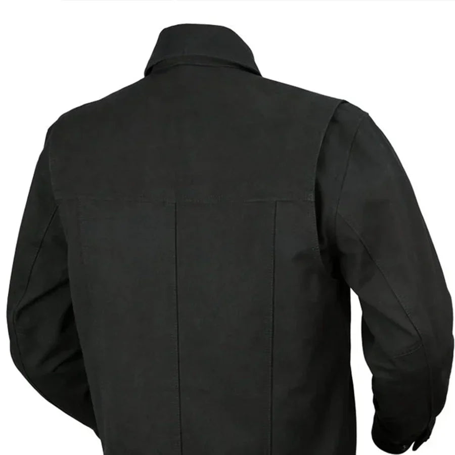 Men’s Motorcycle Canvas Riding Shirt – Heavy 20oz Overshirt - Lux Ryder