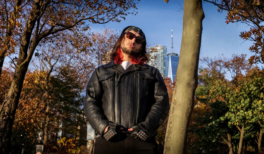 leather riding jacket