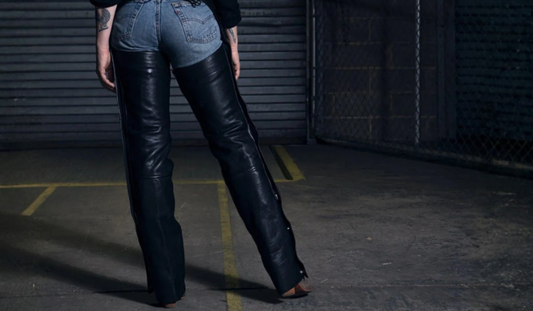 leather pent