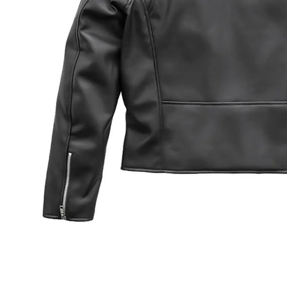 Women’s Vegan Leather Motorcycle Jacket - Lux Ryder