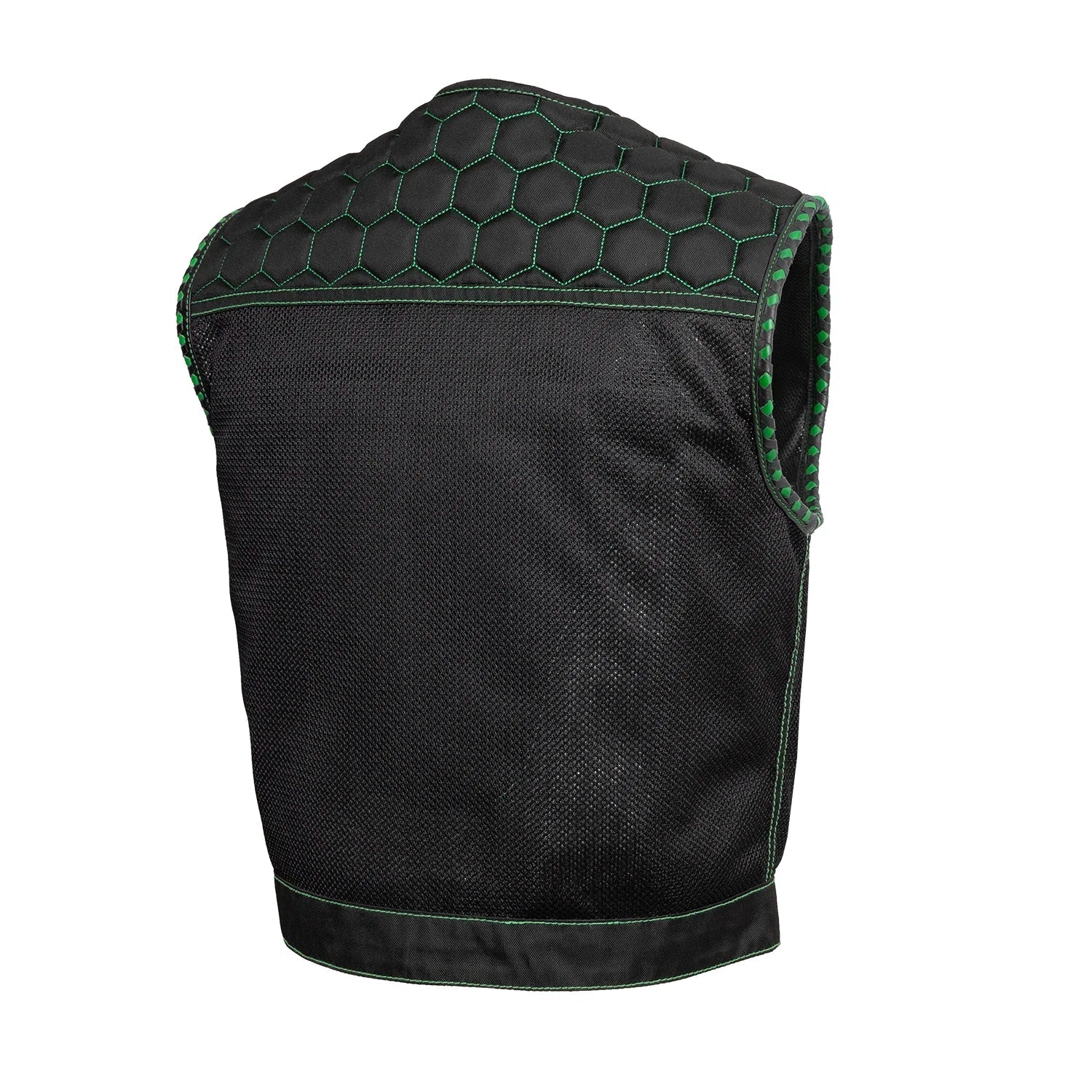 Lowside Hornet Moto Mesh Men's Club Style Vest - Lux Ryder