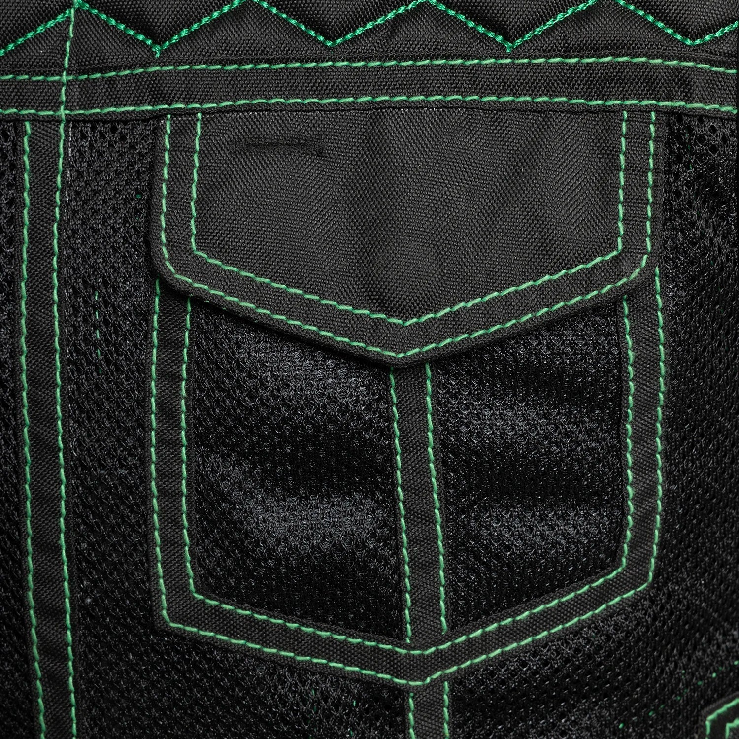 Lowside Hornet Moto Mesh Men's Club Style Vest - Lux Ryder