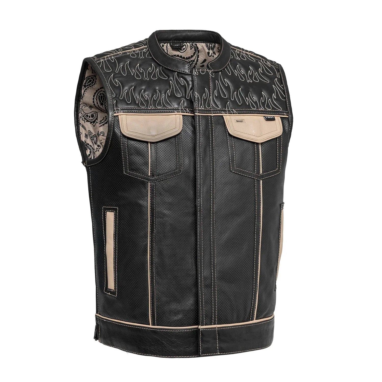 Inferno Rogue Men's Leather Vest (Limited Edition) - Lux Ryder