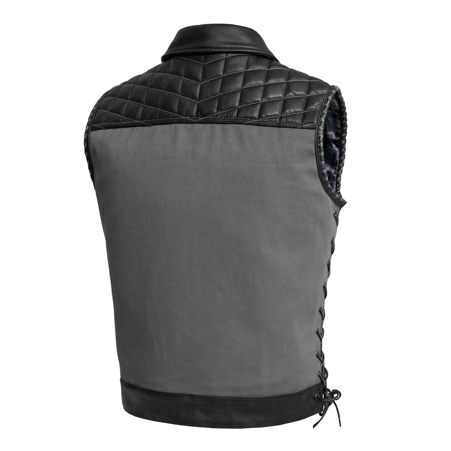 Iron Nomad Men's Leather Vest (Limited Edition) - Lux Ryder