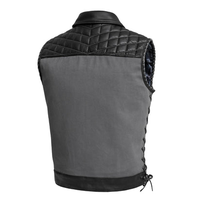 Iron Nomad Men's Leather Vest (Limited Edition) - Lux Ryder