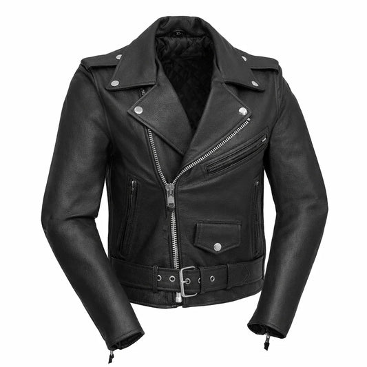 Black leather jacket | LuxRyder