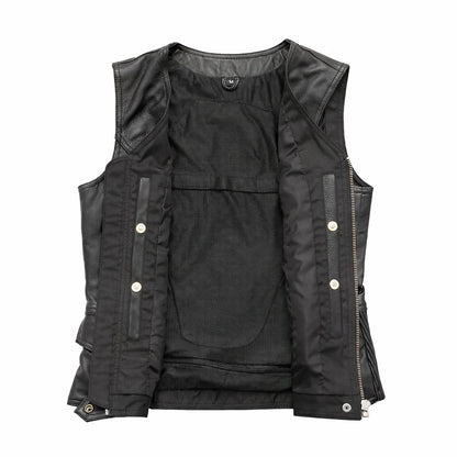 Simple V-Neck Riding Vest | LuxRyder