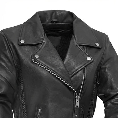 Women’s Heavyweight Leather jacket | LuxRyder