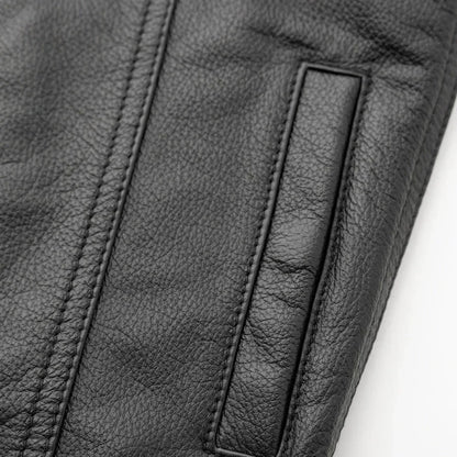 Bad Boy Kid’s Motorcycle Leather Vest – Classic Riding Look for Kids - Lux Ryder