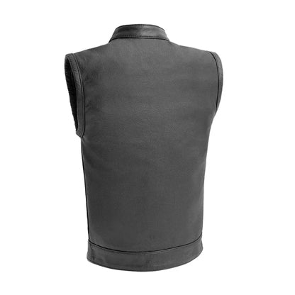 Bad Boy Kid’s Motorcycle Leather Vest – Classic Riding Look for Kids - Lux Ryder