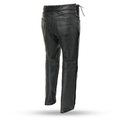 Men’s Leather Riding Pants – Over-Pant Motorcycle Leather Pants - Lux Ryder