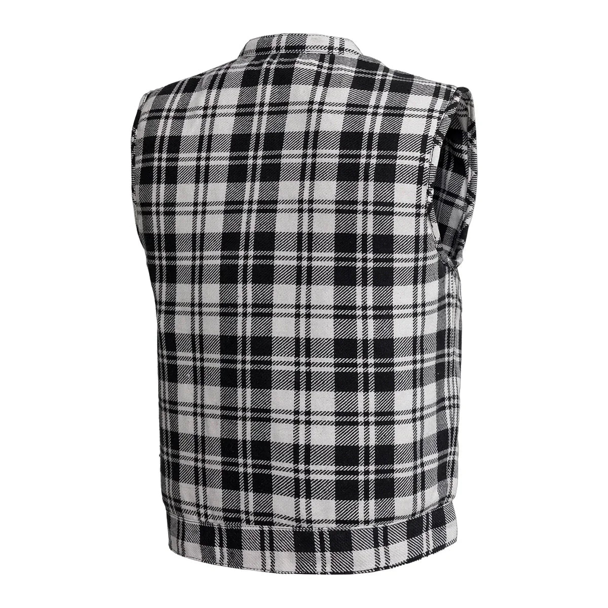 Sharp Shooter Moto Men's Canvas Vest - Recycled - Lux Ryder