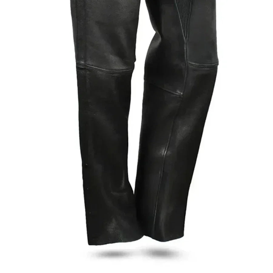 Bully Leather Chaps – Unisex Motorcycle Riding Chaps for Men & Women - Lux Ryder