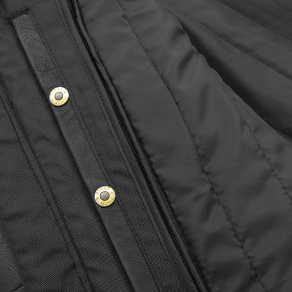 Men Leather Motorcycle Jacket for Daily Riding - Lux Ryder