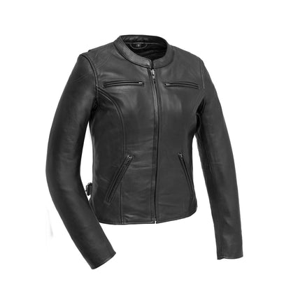 Women’s Leather Motorcycle Jacket for Warm Weather Riding - Lux Ryder