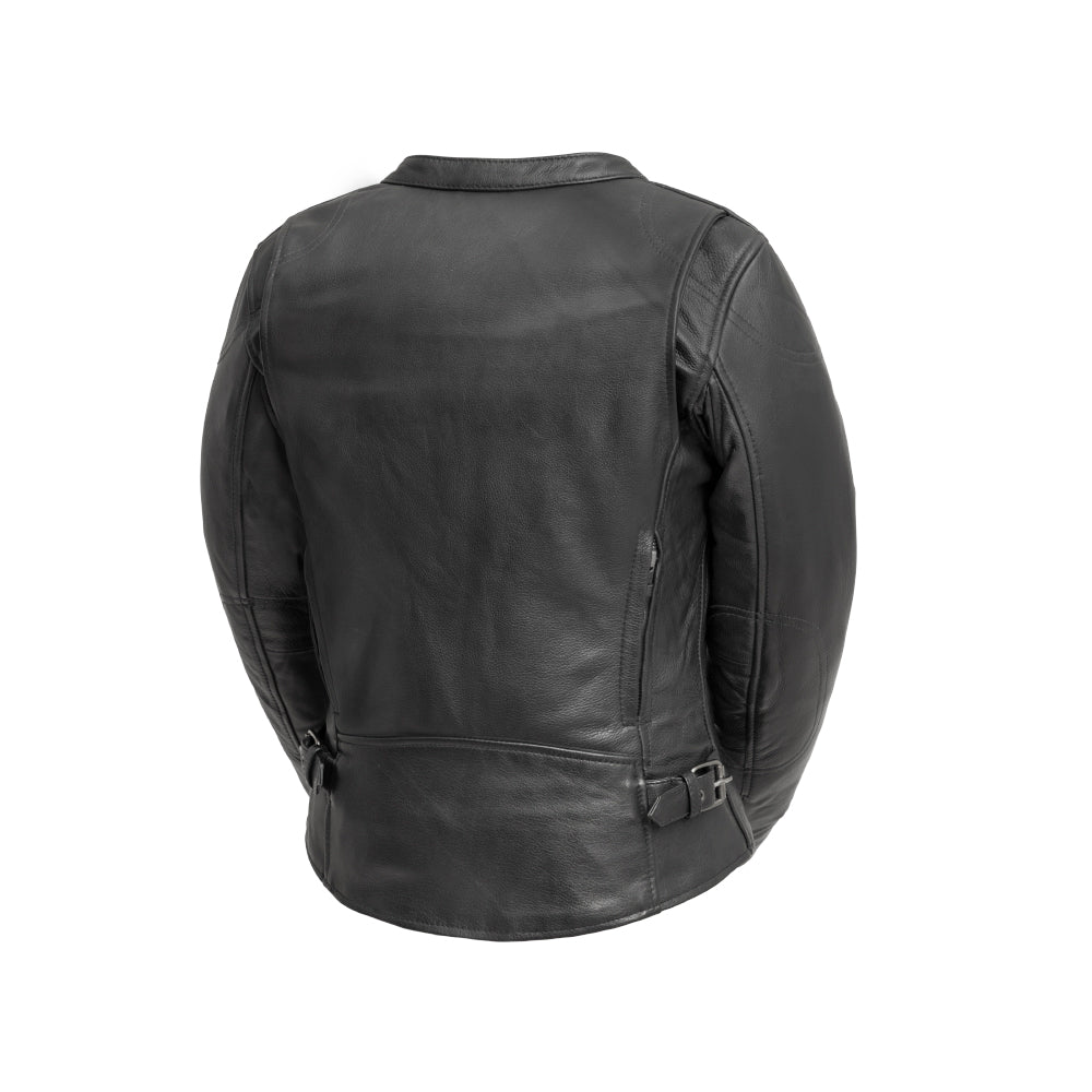 Women’s Leather Motorcycle Jacket for Warm Weather Riding - Lux Ryder