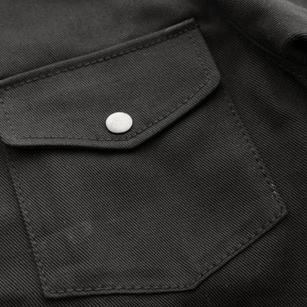 Dagger Men’s Motorcycle Twill Shirt – Reinforced Riding Overshirt - Lux Ryder