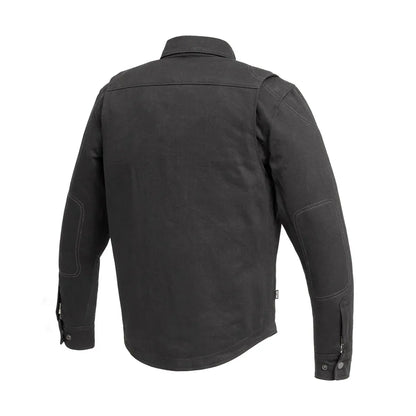 Dagger Men’s Motorcycle Twill Shirt – Reinforced Riding Overshirt - Lux Ryder