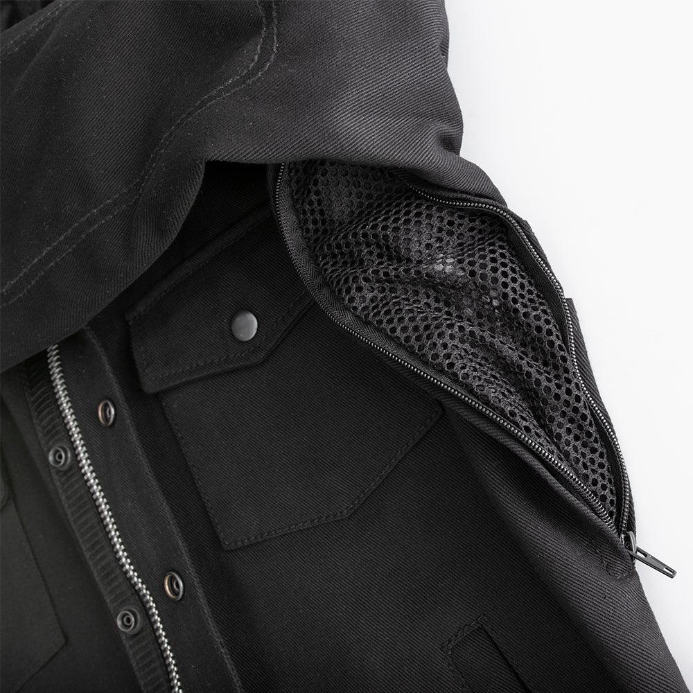 Dagger Men’s Motorcycle Twill Shirt – Reinforced Riding Overshirt - Lux Ryder