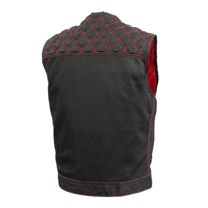 Downside Moto Mesh Men's Motorcycle Vest - Lux Ryder
