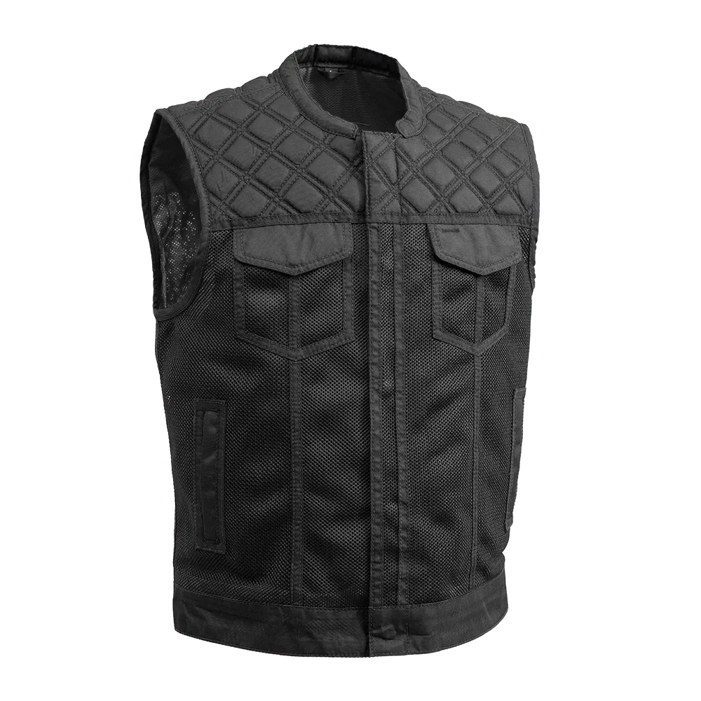 Downside Moto Mesh Men's Motorcycle Vest - Lux Ryder