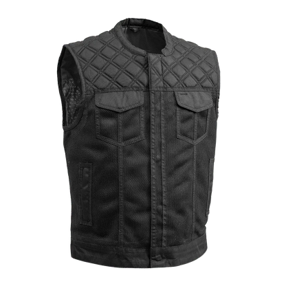 Downside Moto Mesh Men's Motorcycle Vest - Lux Ryder