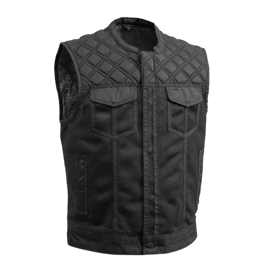 Downside Moto Mesh Men's Motorcycle Vest - Lux Ryder