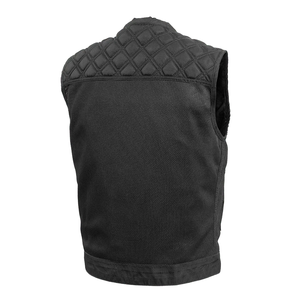 Downside Moto Mesh Men's Motorcycle Vest - Lux Ryder