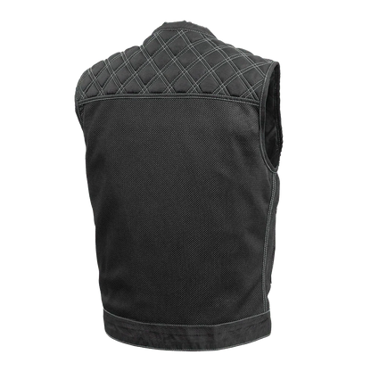Downside Moto Mesh Men's Motorcycle Vest - Lux Ryder