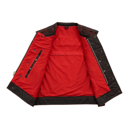 Downside Moto Mesh Men's Motorcycle Vest - Lux Ryder