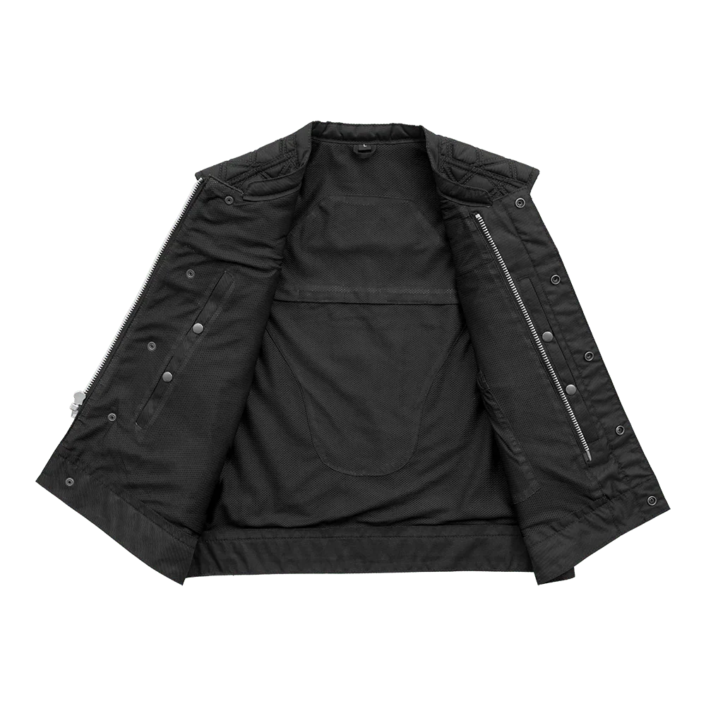 Downside Moto Mesh Men's Motorcycle Vest - Lux Ryder