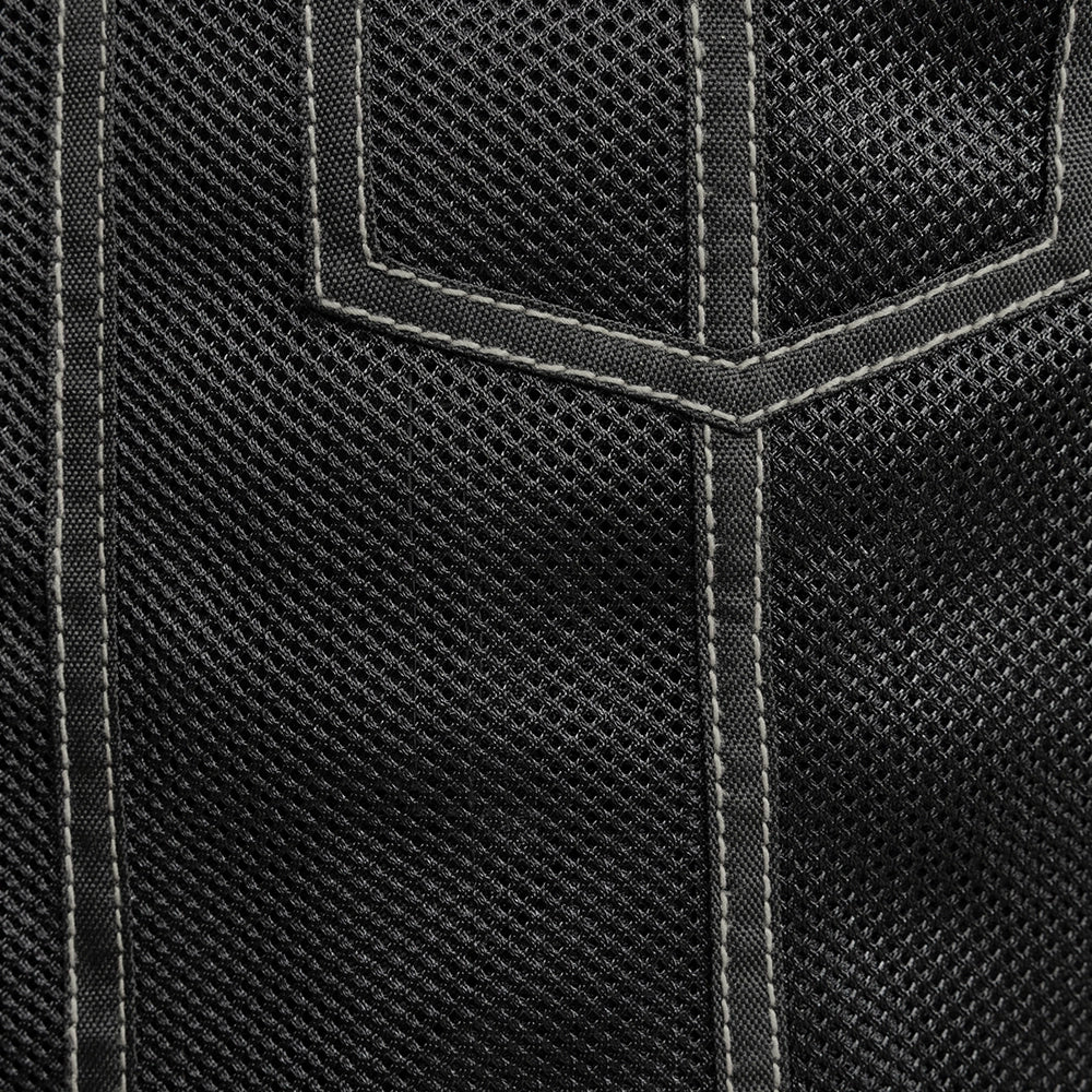 Downside Moto Mesh Men's Motorcycle Vest - Lux Ryder
