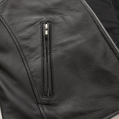 Ladies Leather Motorbike Jacket – Women’s Leather Motorcycle Riding Jacket - Lux Ryder