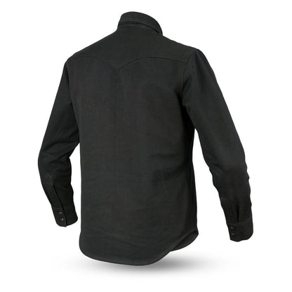 Forsyth Men’s Motorcycle Canvas Shirt – Heavy 20oz Riding Overshirt - Lux Ryder