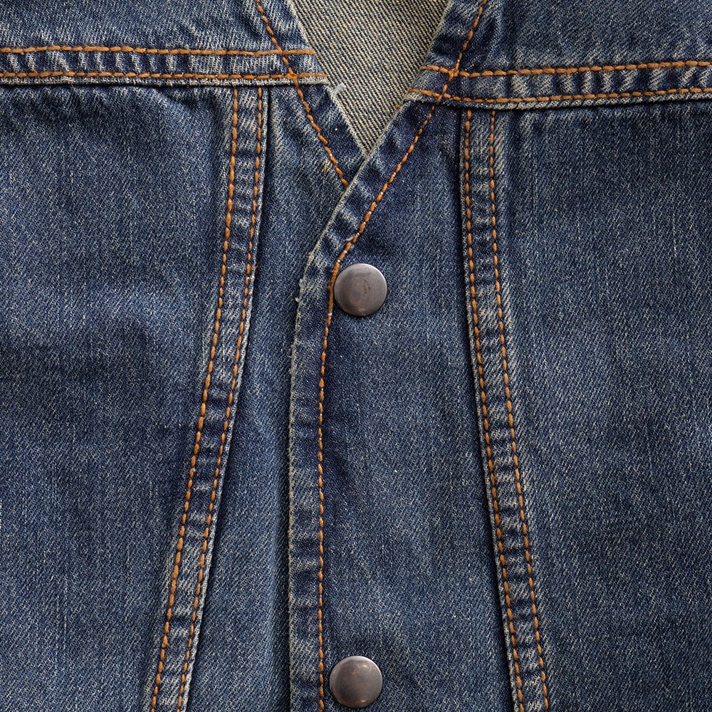 Gambler Men's Motorcycle Denim Vest - Lux Ryder