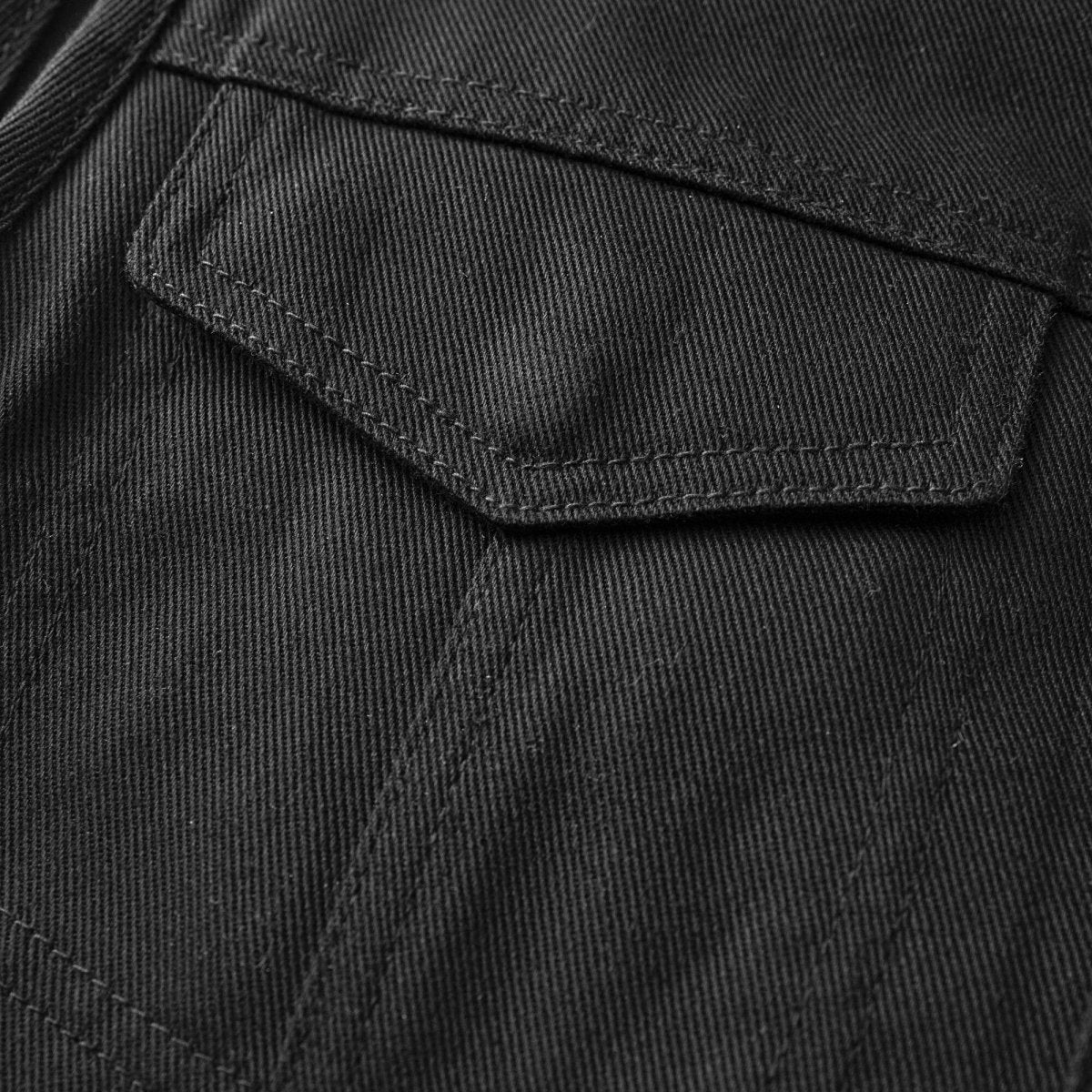 Havoc Men's Motorcycle Twill Vest - Lux Ryder
