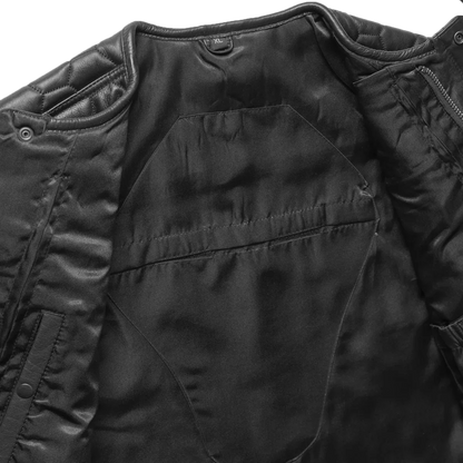 Hornet Men's Club Style Leather Vest - Lux Ryder