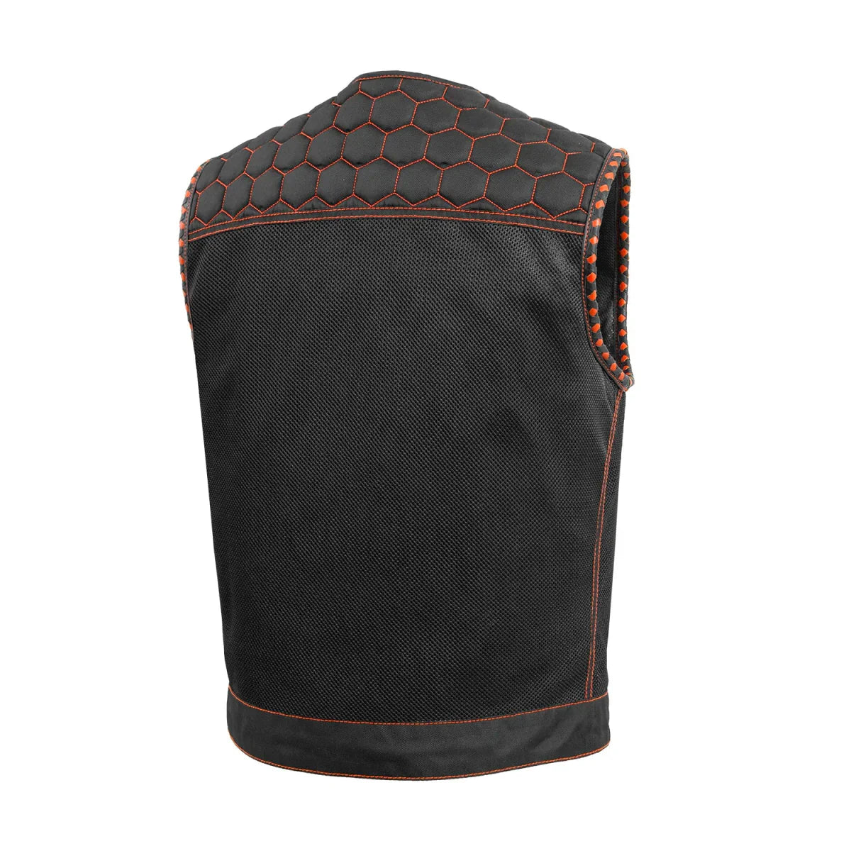 Hornet Moto Mesh Men's Club Style Vest - Lux Ryder