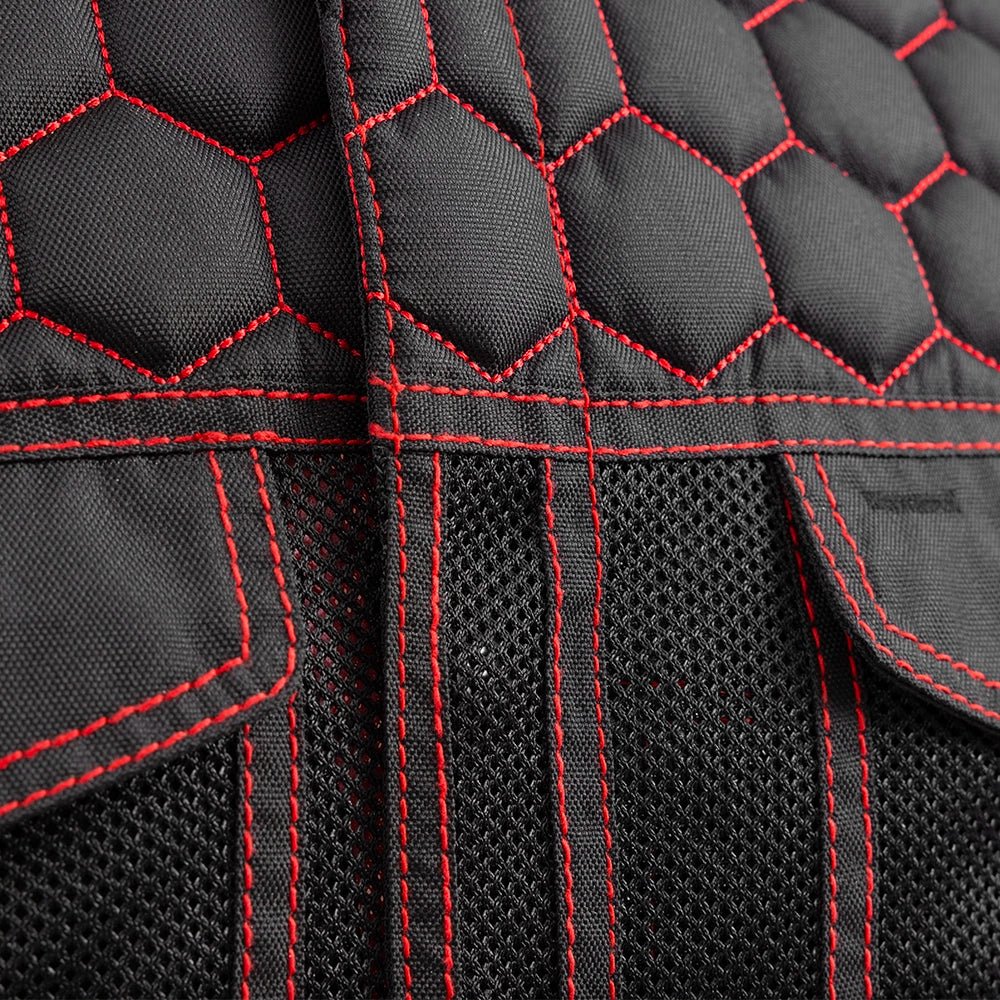 Hornet Moto Mesh Men's Club Style Vest - Lux Ryder