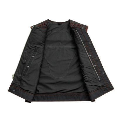 Hornet Moto Mesh Men's Club Style Vest - Lux Ryder