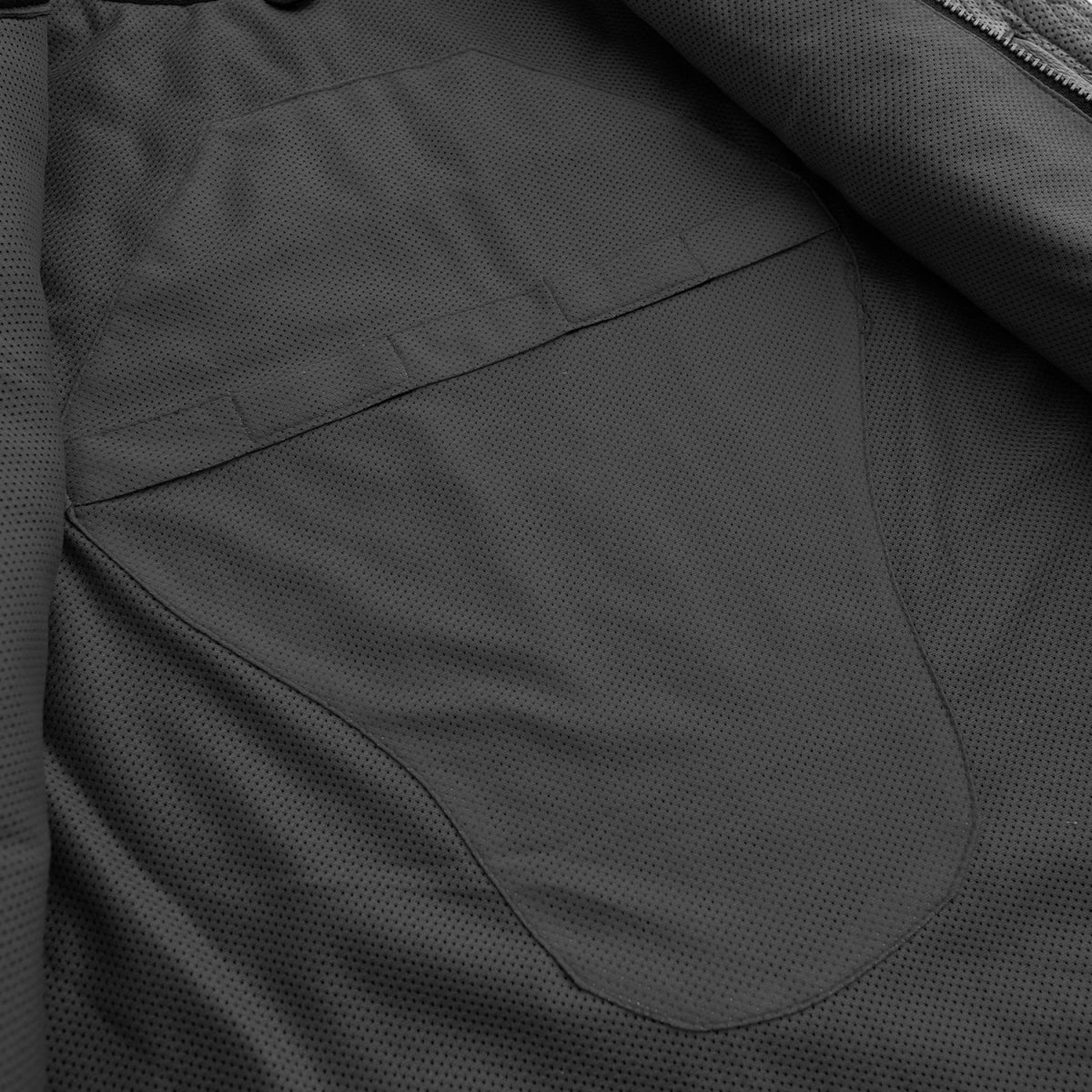 Hornet Perforated Men's Club Style Leather Vest - Lux Ryder