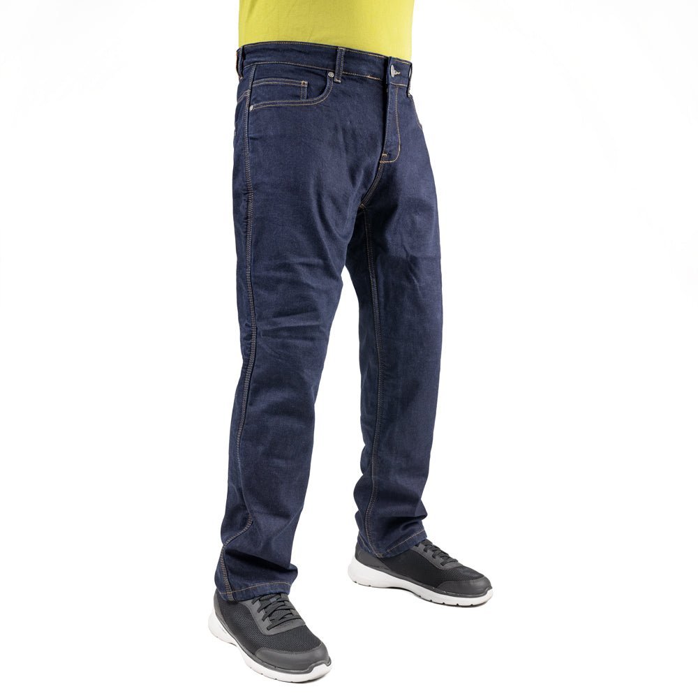 Men’s Motorcycle Riding Jeans – Durable Slim Straight Riding Denim - Lux Ryder