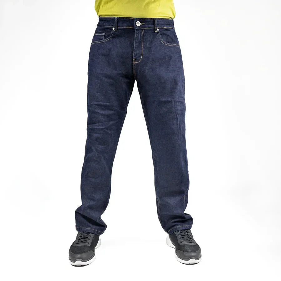 Men’s Motorcycle Riding Jeans – Durable Slim Straight Riding Denim - Lux Ryder