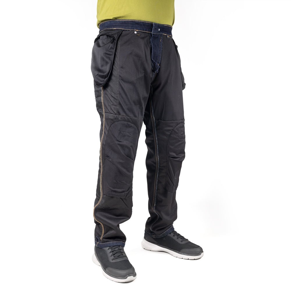 Men’s Motorcycle Riding Jeans – Durable Slim Straight Riding Denim - Lux Ryder