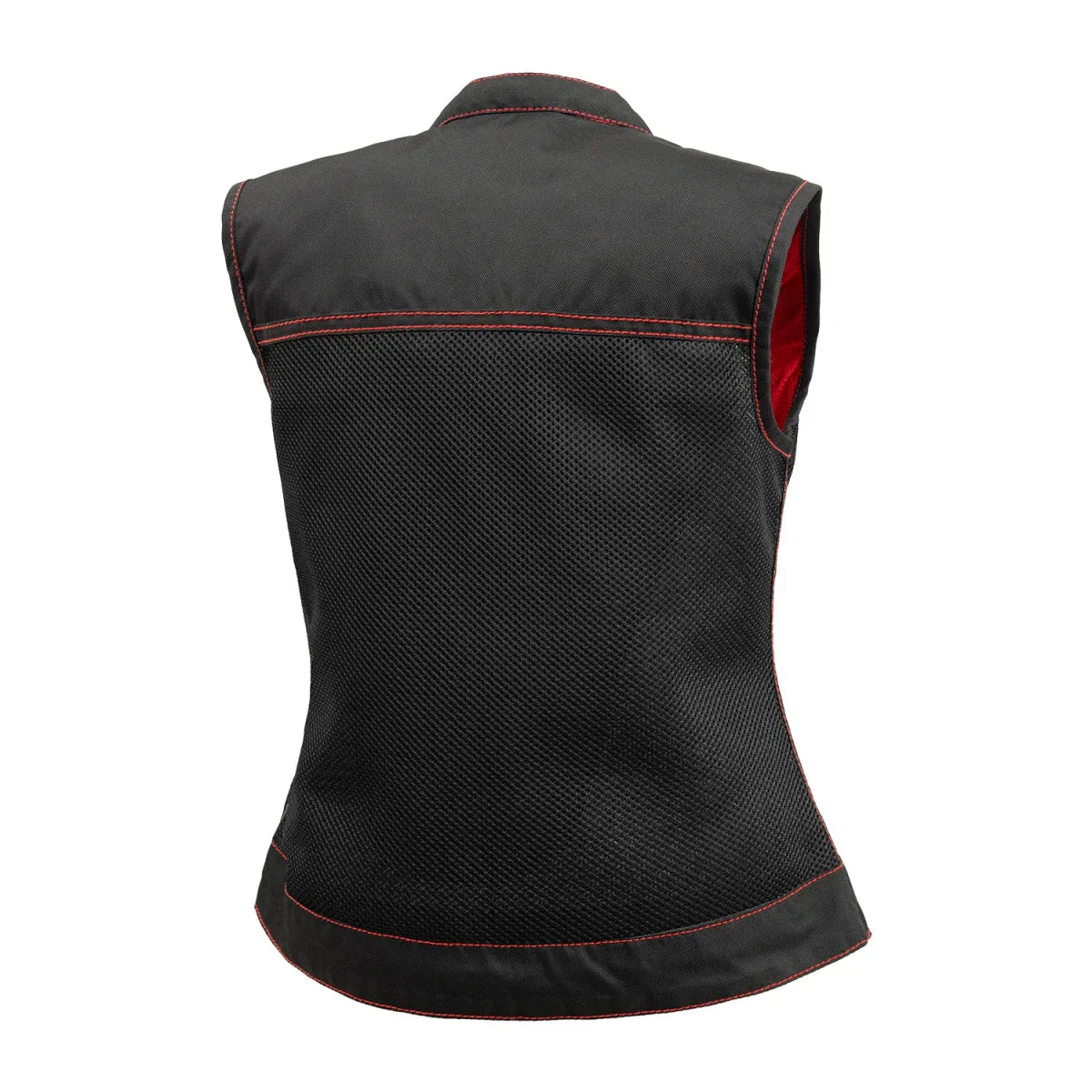 Women Motorcycle Vest  Lightweight Moto Mesh Riding Vest - Lux Ryder