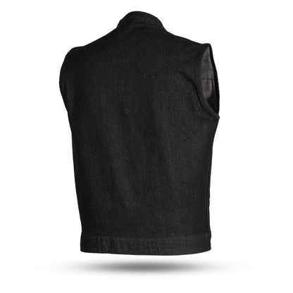 Kershaw Men's Motorcycle Denim Vest - Lux Ryder