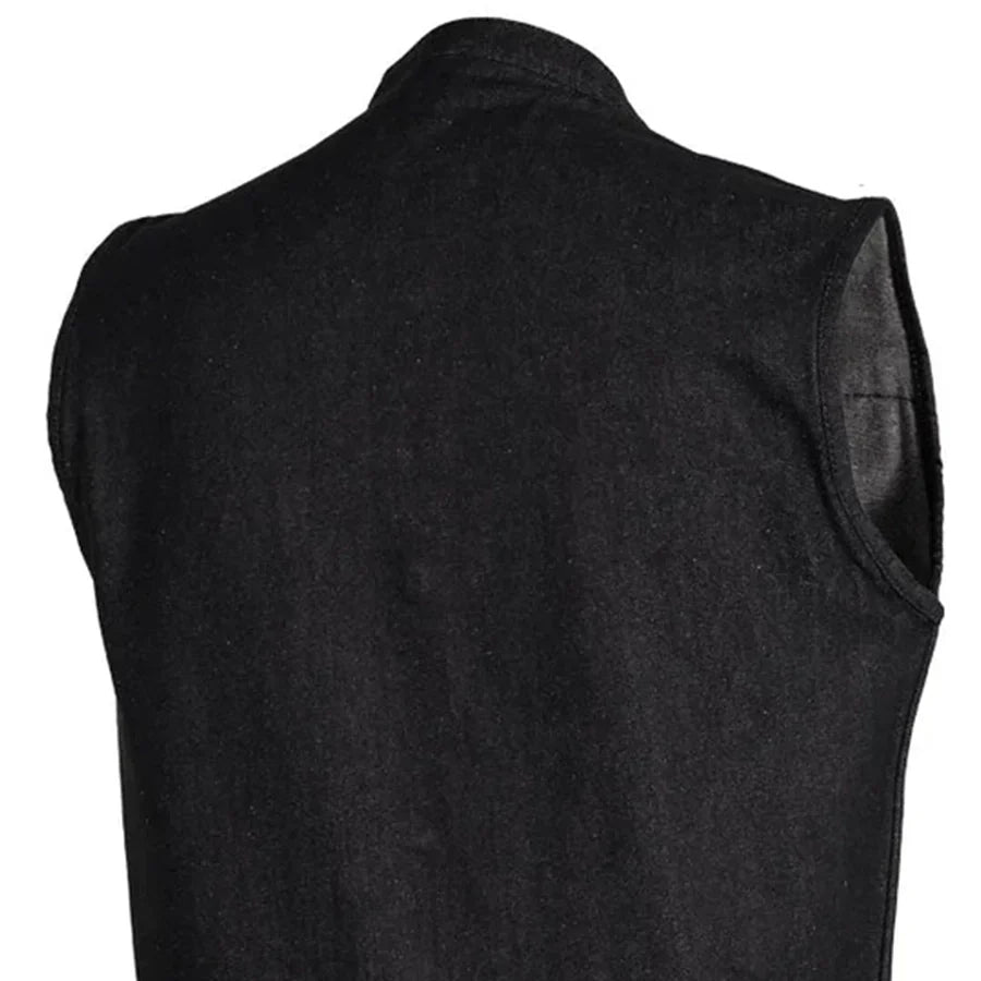 Kershaw Men's Motorcycle Denim Vest - Lux Ryder